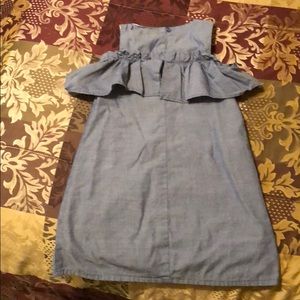 Cat & Jack Dresses - Super cute cat & jack denim dress size xs 4/5 Cat & Jack Dresses - Super cute cat & jack denim dress size xs 4/5
